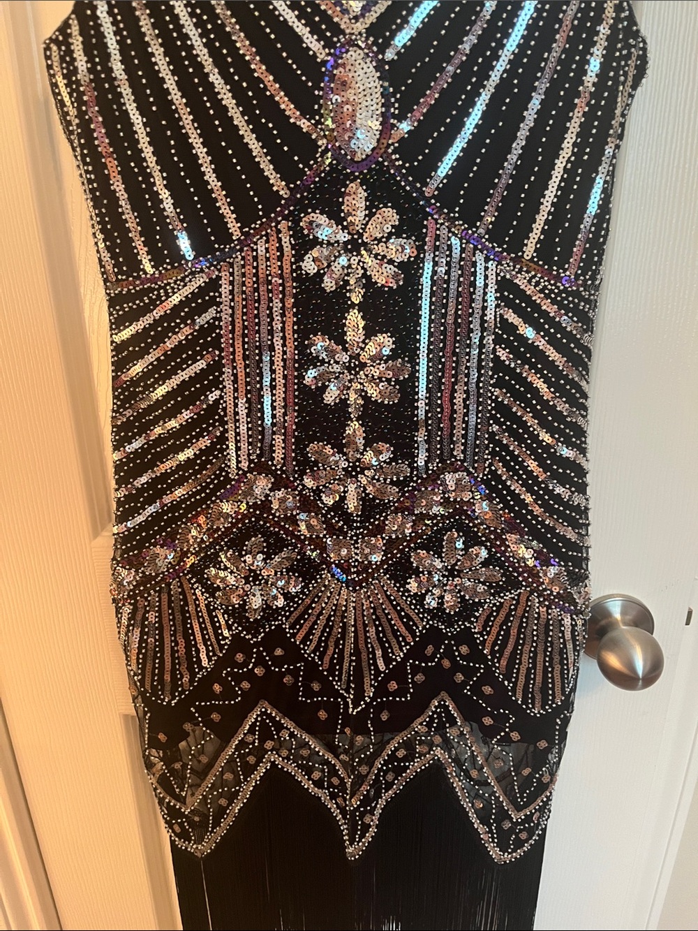 Sequin Tassel Flapper Dress - Picture 3 of 9